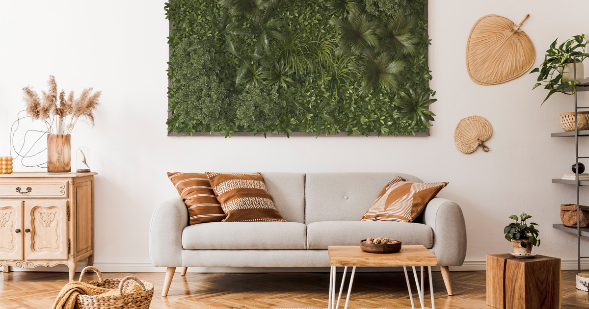 Obraz na zieloną ścianę czy zielony obraz na ścianę?